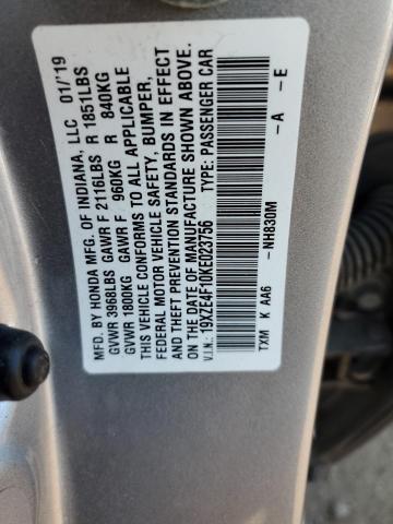 Photo 11 VIN: 19XZE4F10KE023756 - HONDA INSIGHT LX 