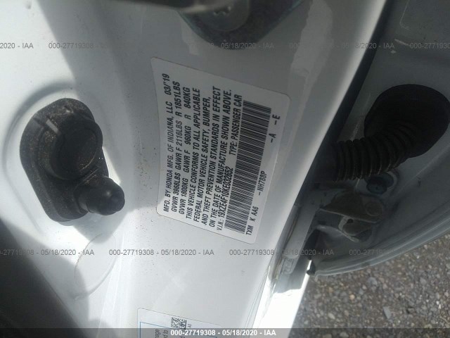 Photo 8 VIN: 19XZE4F10KE032652 - HONDA INSIGHT 