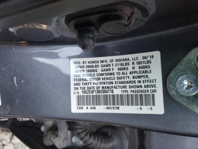 Photo 9 VIN: 19XZE4F13KE004716 - HONDA INSIGHT LX 