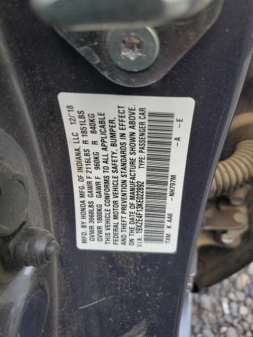 Photo 11 VIN: 19XZE4F13KE022892 - HONDA INSIGHT LX 