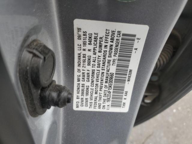 Photo 11 VIN: 19XZE4F15KE009660 - HONDA INSIGHT 