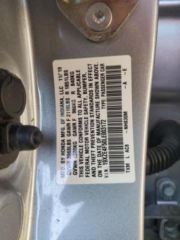 Photo 11 VIN: 19XZE4F50LE003172 - HONDA INSIGHT EX 