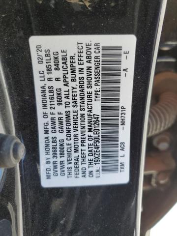 Photo 12 VIN: 19XZE4F50LE012647 - HONDA INSIGHT EX 