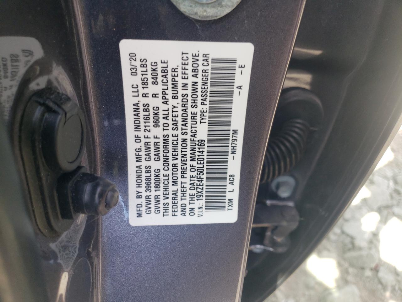 Photo 11 VIN: 19XZE4F50LE014169 - HONDA INSIGHT 