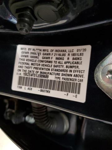 Photo 9 VIN: 19XZE4F51LE009689 - HONDA INSIGHT EX 