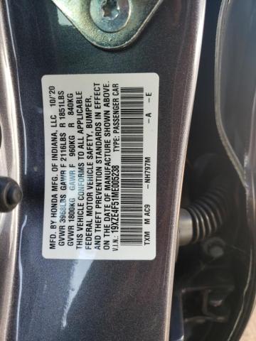 Photo 11 VIN: 19XZE4F51ME005238 - HONDA INSIGHT 