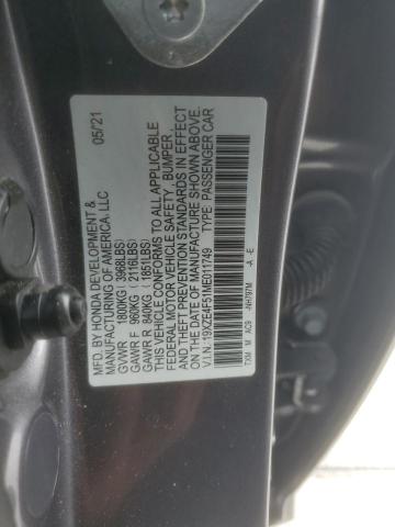 Photo 11 VIN: 19XZE4F51ME011749 - HONDA INSIGHT 