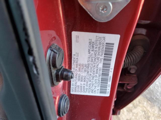 Photo 11 VIN: 19XZE4F51NE017651 - HONDA INSIGHT EX 