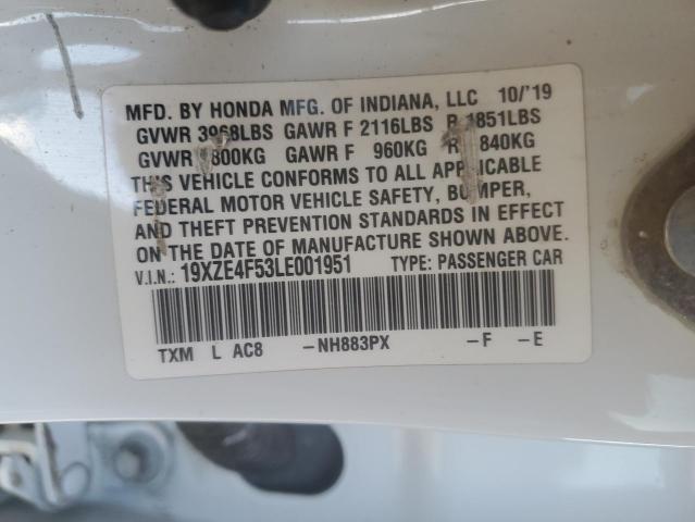 Photo 11 VIN: 19XZE4F53LE001951 - HONDA INSIGHT 