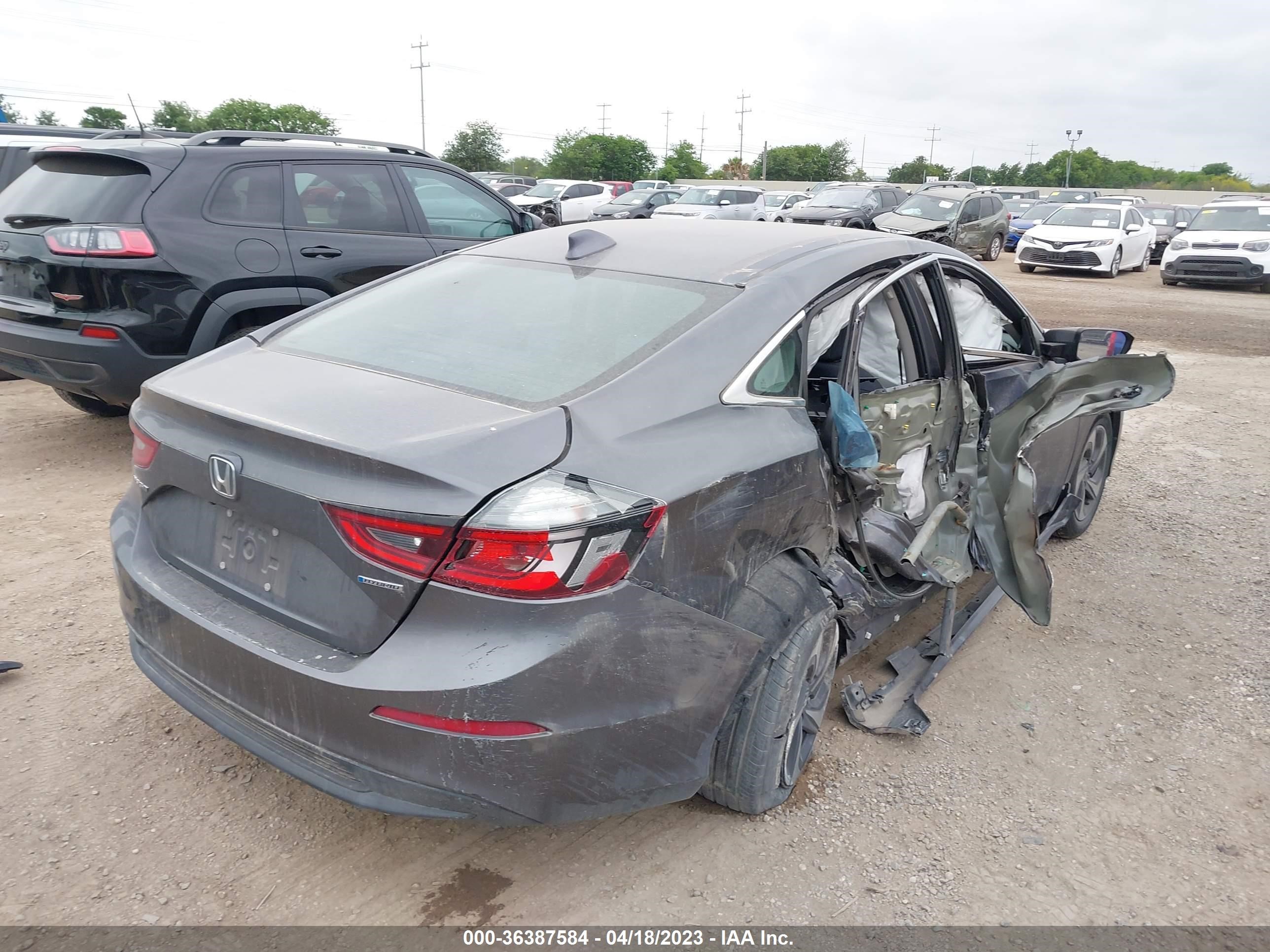 Photo 3 VIN: 19XZE4F54KE027781 - HONDA INSIGHT 