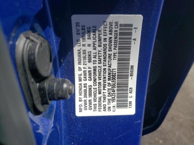 Photo 9 VIN: 19XZE4F55LE008271 - HONDA INSIGHT EX 