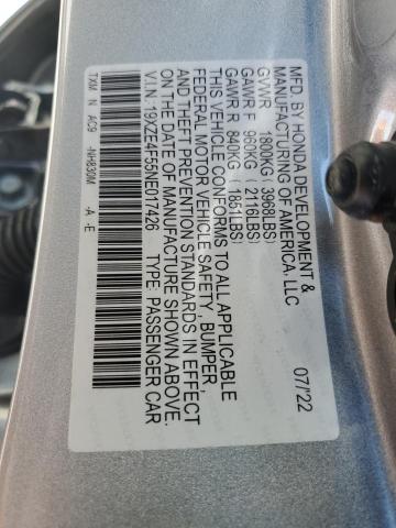 Photo 11 VIN: 19XZE4F55NE017426 - HONDA INSIGHT EX 