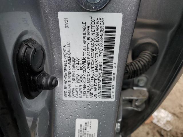 Photo 11 VIN: 19XZE4F56NE002630 - HONDA INSIGHT EX 