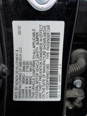 Photo 11 VIN: 19XZE4F56NE013983 - HONDA INSIGHT 