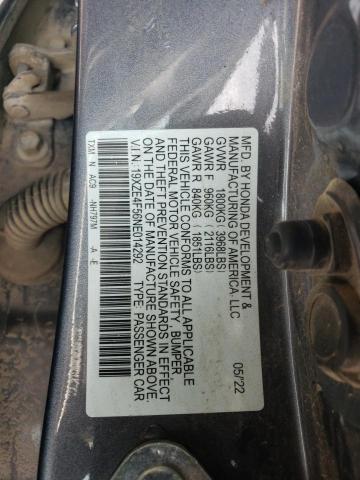 Photo 11 VIN: 19XZE4F56NE014292 - HONDA INSIGHT 