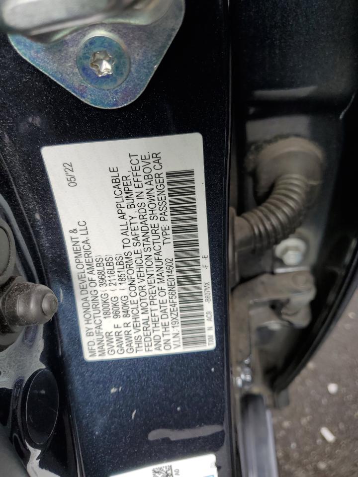 Photo 11 VIN: 19XZE4F56NE014602 - HONDA INSIGHT 