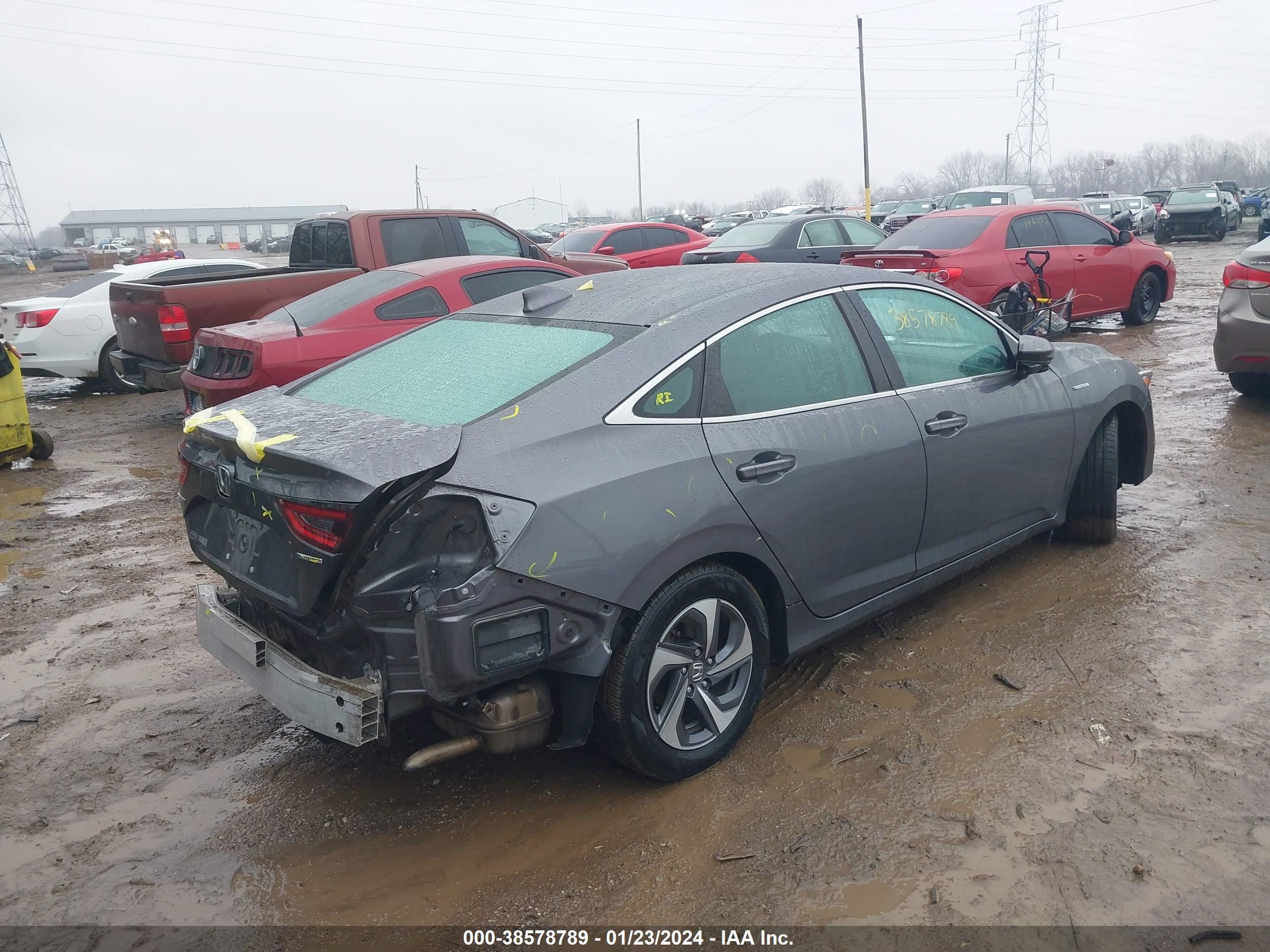 Photo 3 VIN: 19XZE4F57KE022168 - HONDA INSIGHT 