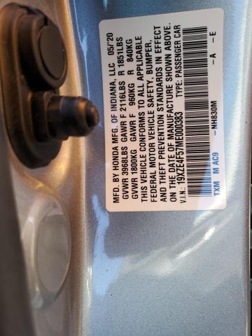 Photo 11 VIN: 19XZE4F57ME000383 - HONDA INSIGHT 