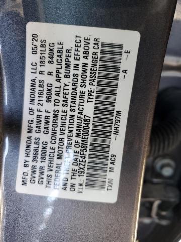 Photo 12 VIN: 19XZE4F58ME000487 - HONDA INSIGHT EX 