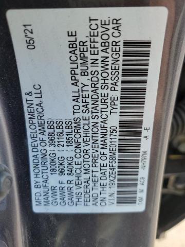 Photo 12 VIN: 19XZE4F58ME011750 - HONDA INSIGHT 