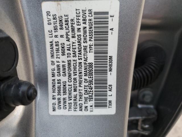 Photo 12 VIN: 19XZE4F59LE009388 - HONDA INSIGHT EX 