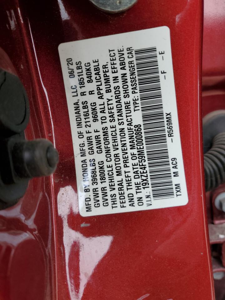 Photo 12 VIN: 19XZE4F59ME000868 - HONDA INSIGHT 