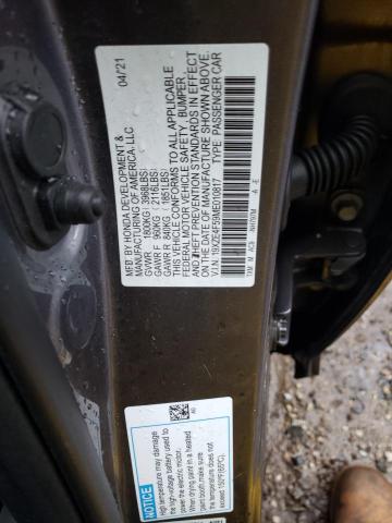 Photo 11 VIN: 19XZE4F59ME010817 - HONDA INSIGHT 