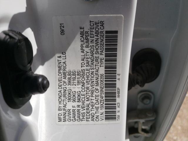 Photo 11 VIN: 19XZE4F59NE008356 - HONDA INSIGHT 