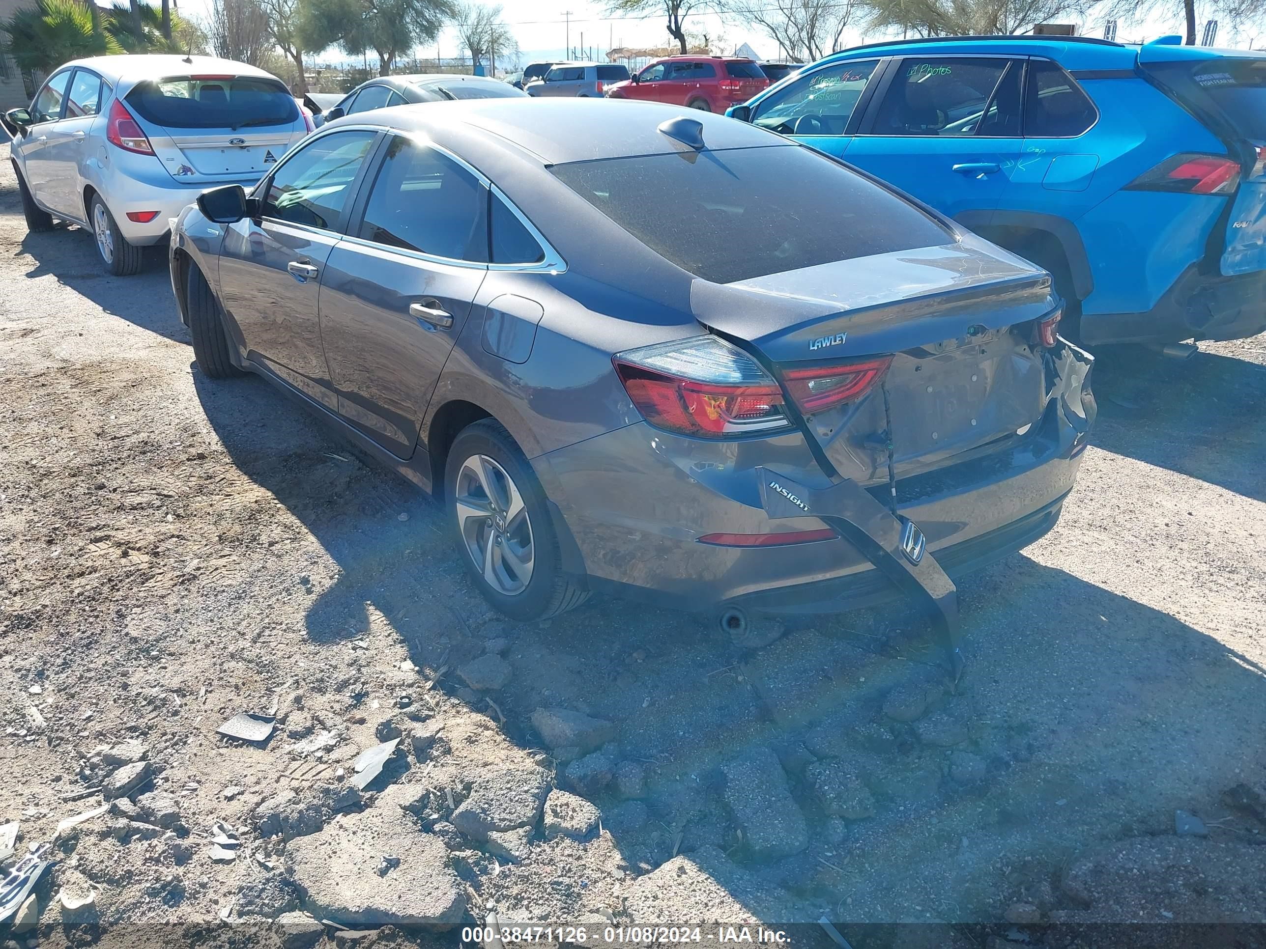 Photo 2 VIN: 19XZE4F5XLE008637 - HONDA INSIGHT 