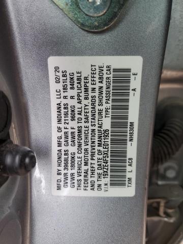 Photo 11 VIN: 19XZE4F5XLE011926 - HONDA INSIGHT EX 