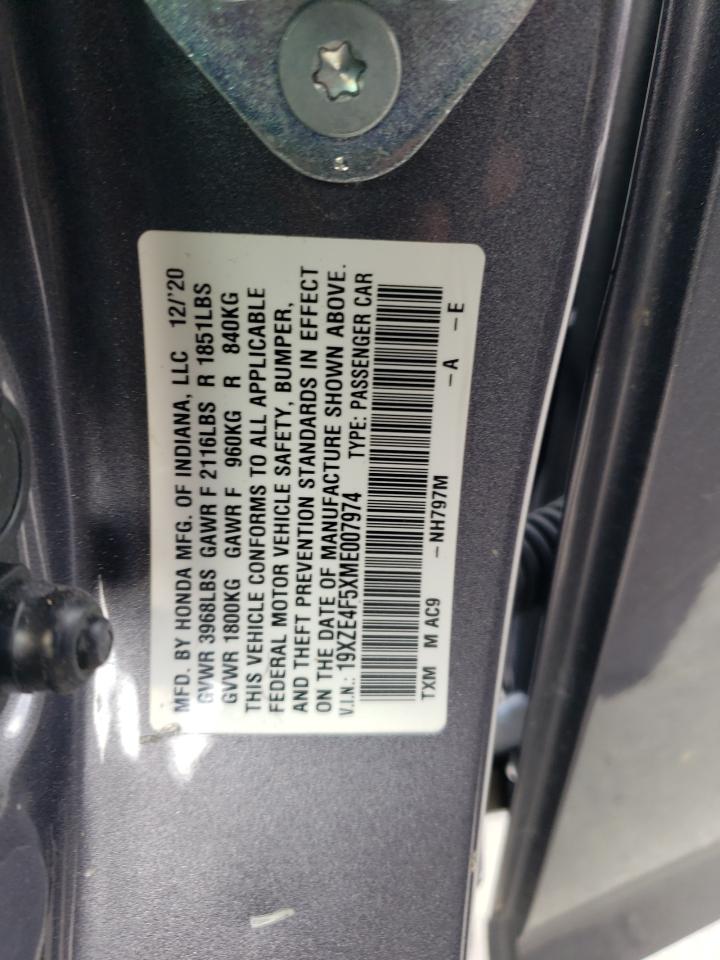 Photo 11 VIN: 19XZE4F5XME007974 - HONDA INSIGHT 