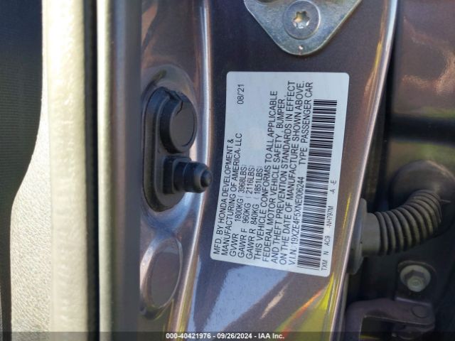 Photo 8 VIN: 19XZE4F5XNE006244 - HONDA INSIGHT 