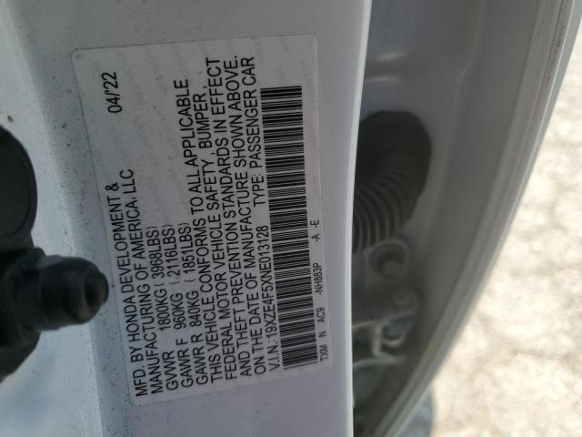 Photo 11 VIN: 19XZE4F5XNE013128 - HONDA INSIGHT EX 