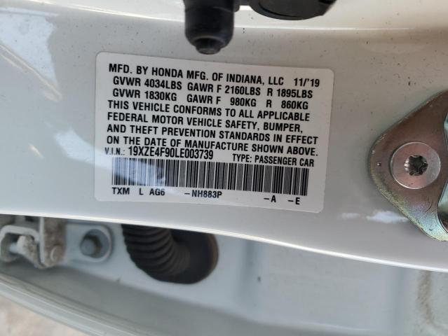 Photo 11 VIN: 19XZE4F90LE003739 - HONDA INSIGHT 