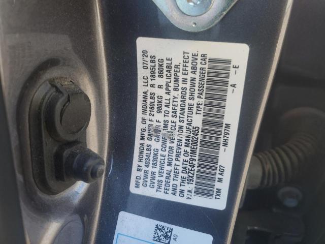 Photo 11 VIN: 19XZE4F91ME002455 - HONDA INSIGHT TO 