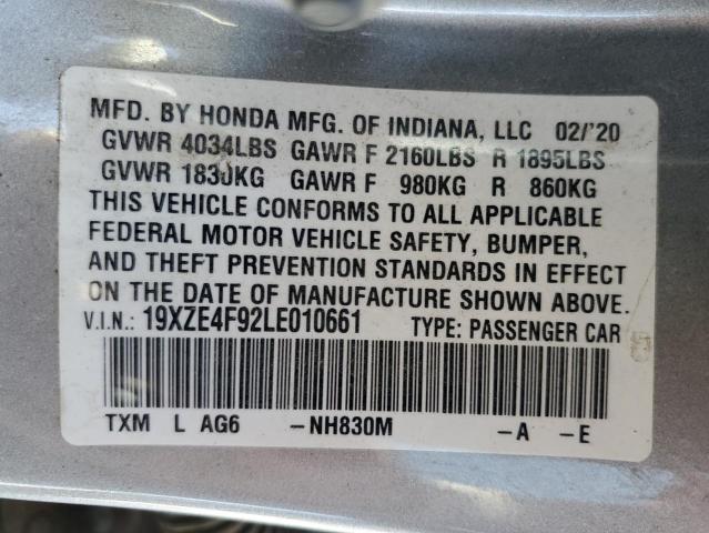 Photo 11 VIN: 19XZE4F92LE010661 - HONDA INSIGHT 