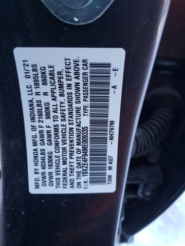 Photo 11 VIN: 19XZE4F94ME009335 - HONDA INSIGHT TO 