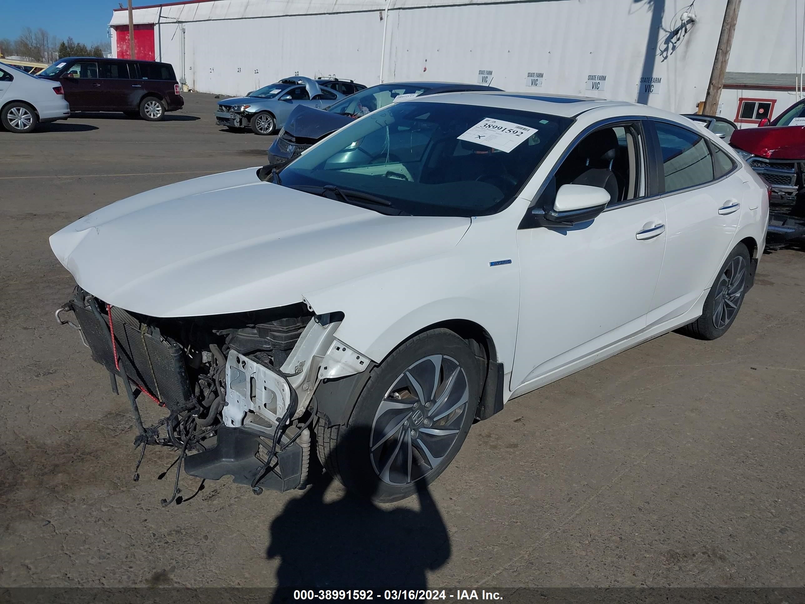 Photo 1 VIN: 19XZE4F98KE013739 - HONDA INSIGHT 