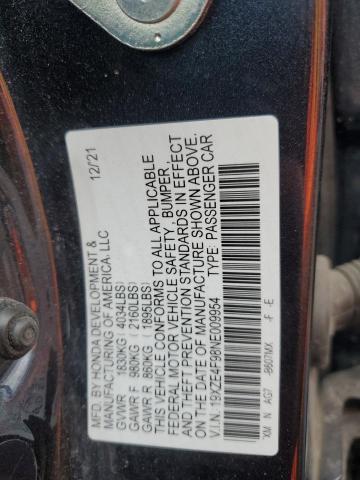 Photo 11 VIN: 19XZE4F98NE009954 - HONDA INSIGHT TO 