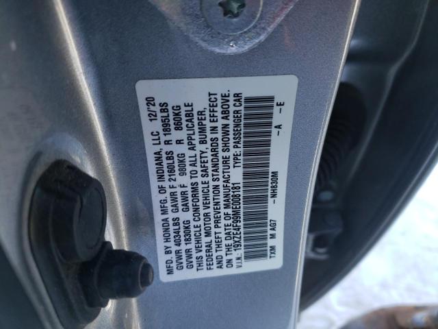 Photo 11 VIN: 19XZE4F99ME008181 - HONDA INSIGHT TO 