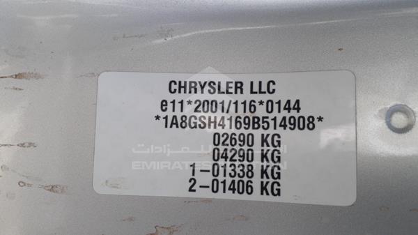 Photo 1 VIN: 1A8GSH4169B514908 - CHRYSLER GRAND VOYAGER 