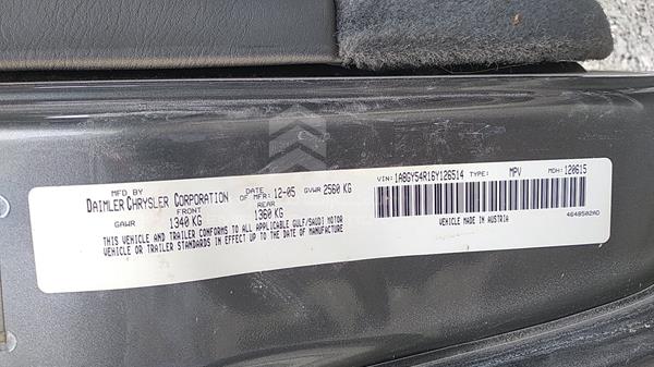 Photo 2 VIN: 1A8GY54R16Y126514 - CHRYSLER GRAND VOYAGER 