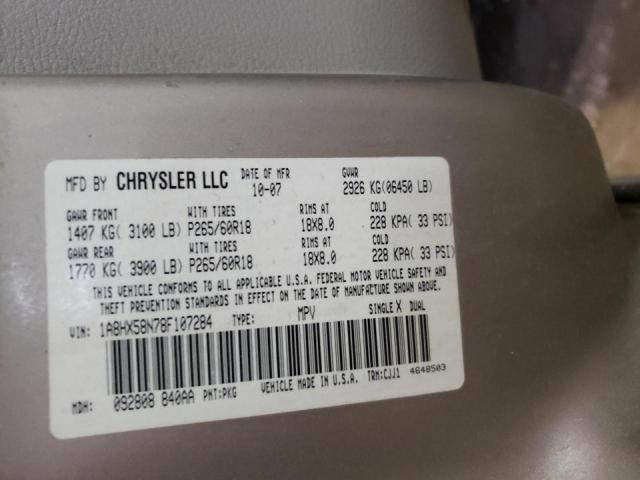 Photo 13 VIN: 1A8HX58N78F107284 - CHRYSLER ASPEN 