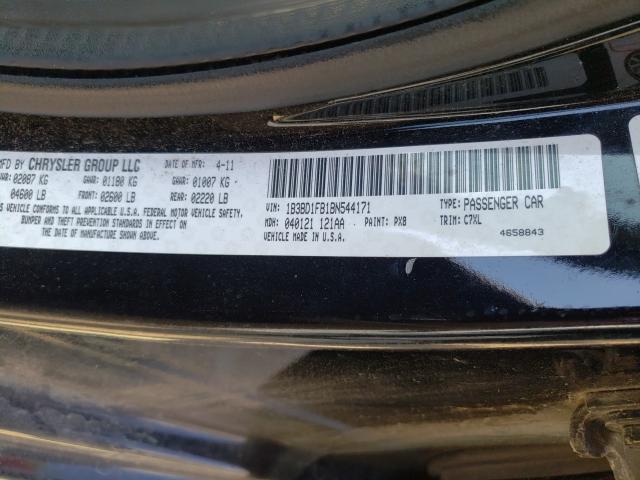 Photo 9 VIN: 1B3BD1FB1BN544171 - DODGE AVENGER MA 