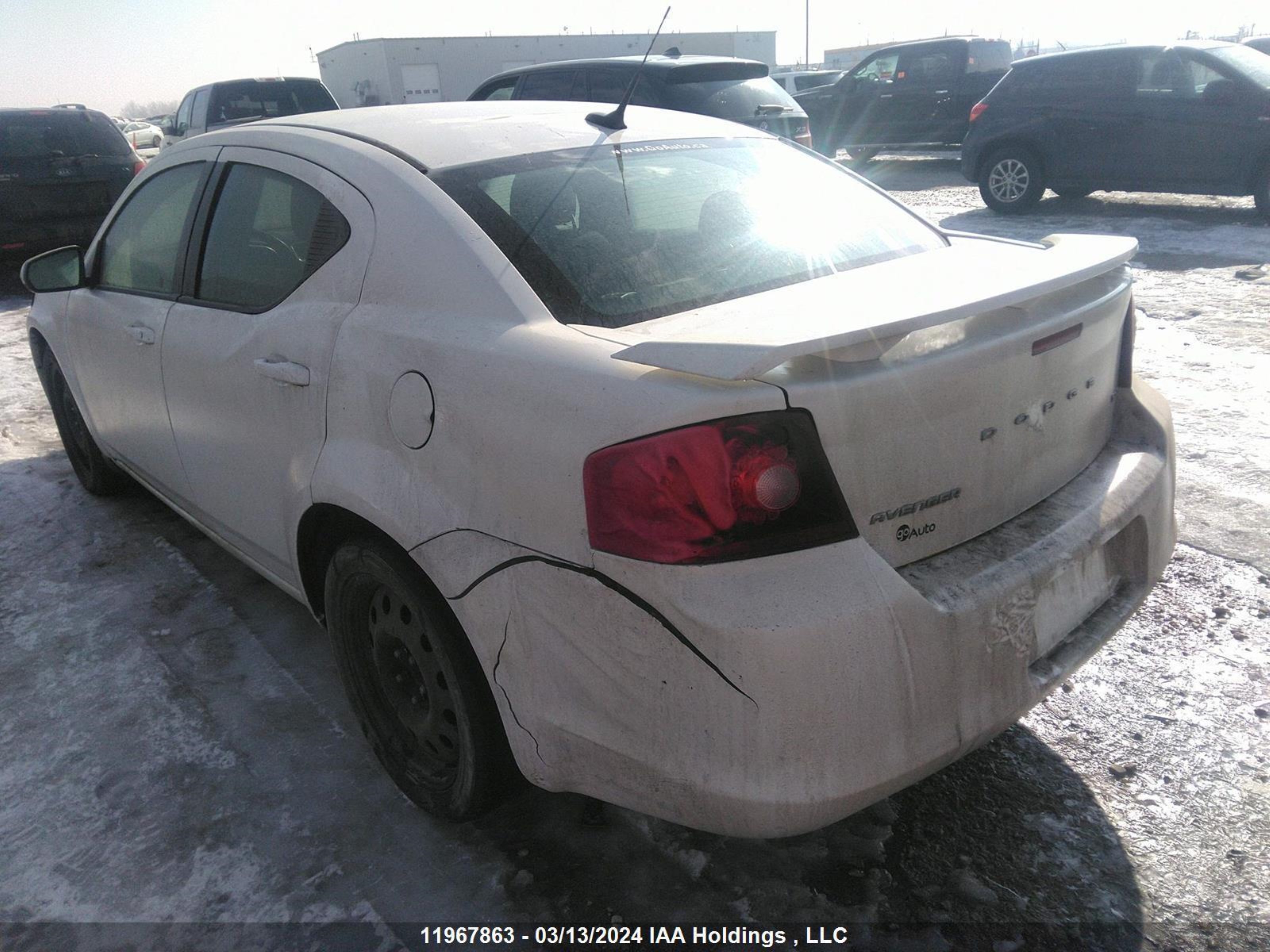 Photo 2 VIN: 1B3BD1FBXBN502677 - DODGE AVENGER 