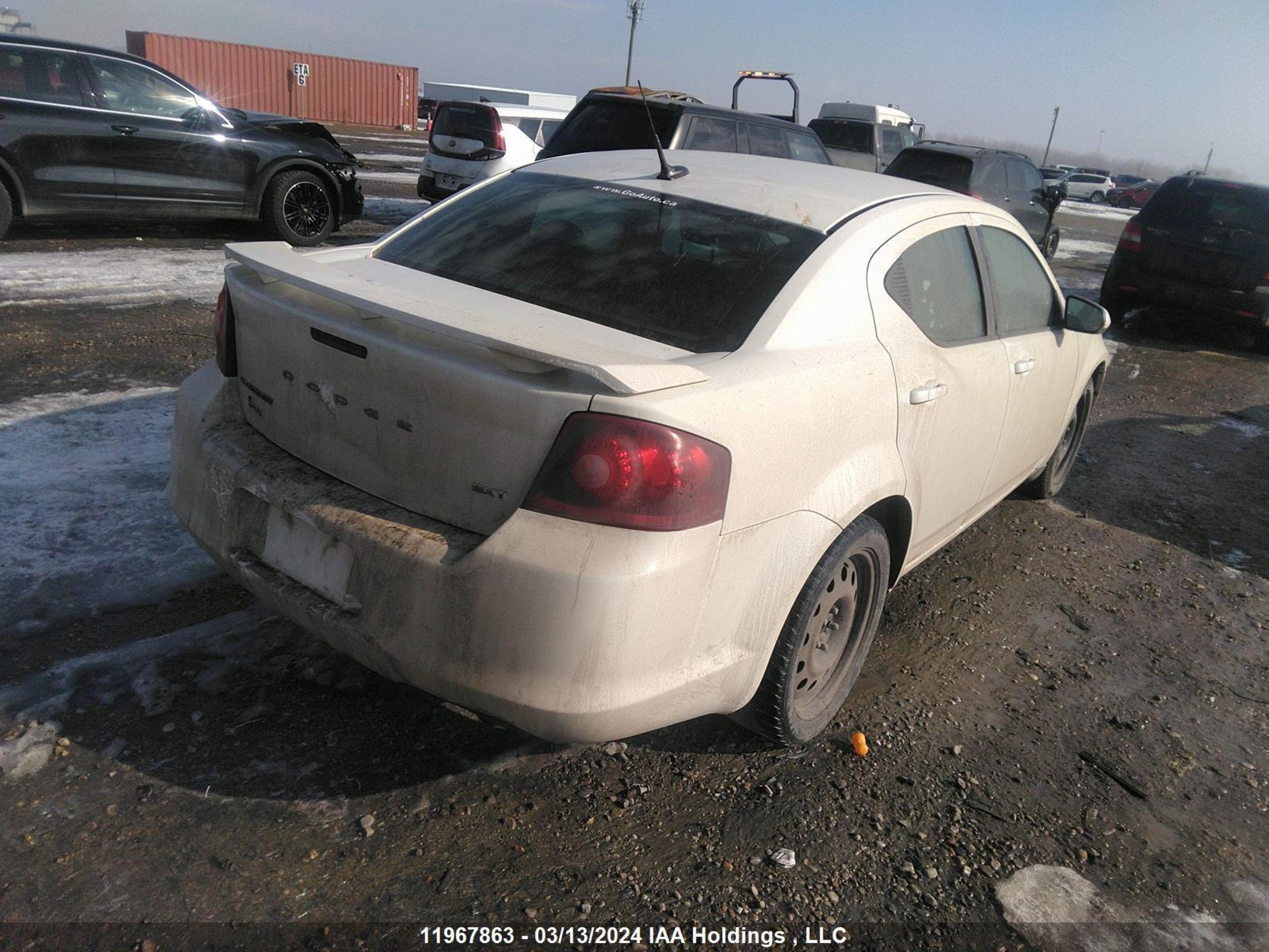 Photo 3 VIN: 1B3BD1FBXBN502677 - DODGE AVENGER 