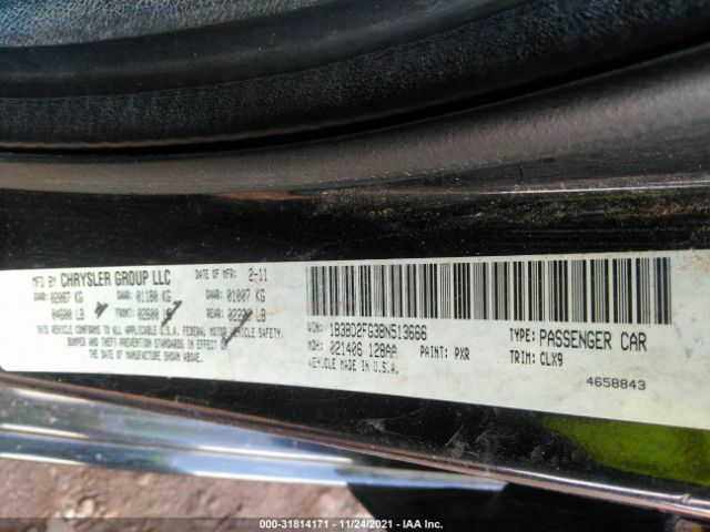 Photo 8 VIN: 1B3BD2FG3BN513666 - DODGE AVENGER 