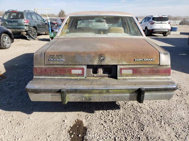 Photo 5 VIN: 1B3BG56P2FX540649 - DODGE DIPLOMAT 