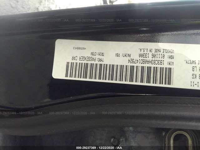 Photo 8 VIN: 1B3CB3HA0BD147924 - DODGE CALIBER 