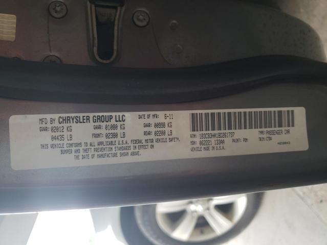 Photo 11 VIN: 1B3CB3HA1BD261737 - DODGE CALIBER MA 